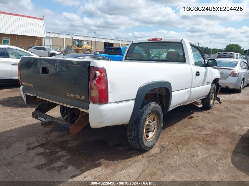 1GCGC24U6XE204426 1999 Chevrolet Silverado 2500