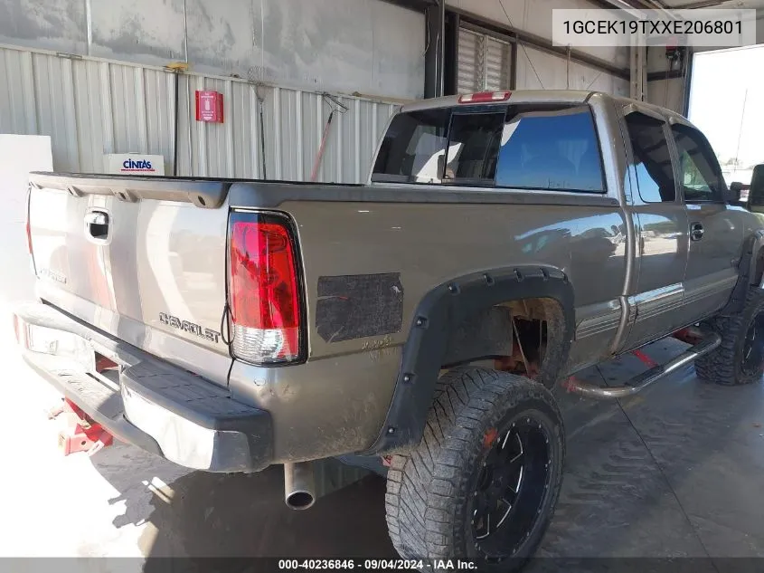 1999 Chevrolet Silverado 1500 Lt VIN: 1GCEK19TXXE206801 Lot: 40236846