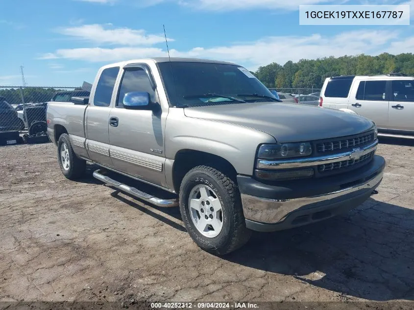 1GCEK19TXXE167787 1999 Chevrolet Silverado 1500 Ls