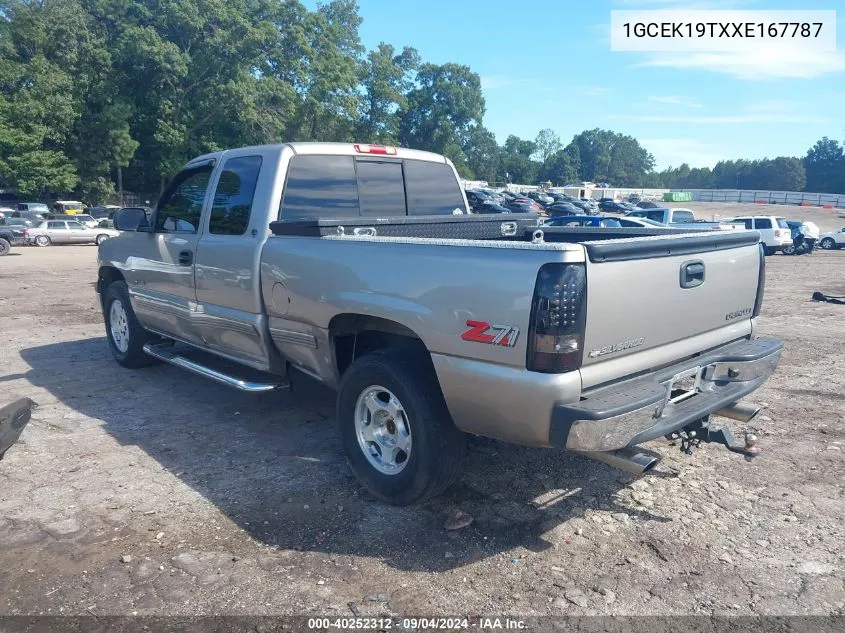 1GCEK19TXXE167787 1999 Chevrolet Silverado 1500 Ls