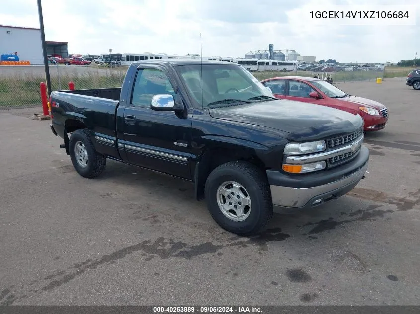 1999 Chevrolet Silverado 1500 Ls VIN: 1GCEK14V1XZ106684 Lot: 40253889