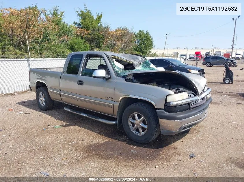 1999 Chevrolet Silverado 1500 Ls VIN: 2GCEC19T5X1192532 Lot: 40266852