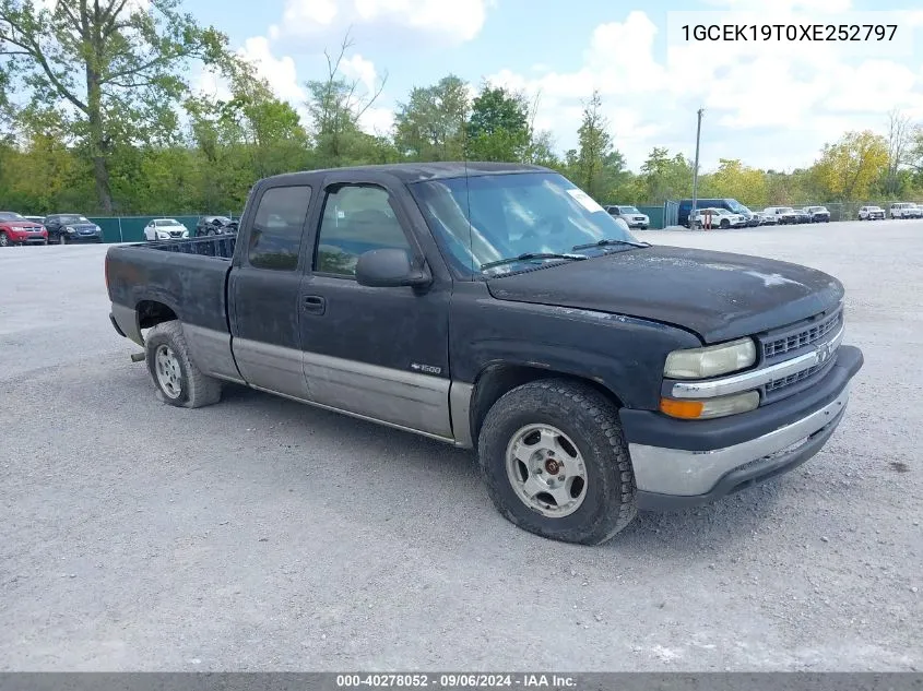 1999 Chevrolet Silverado 1500 Ls VIN: 1GCEK19T0XE252797 Lot: 40278052