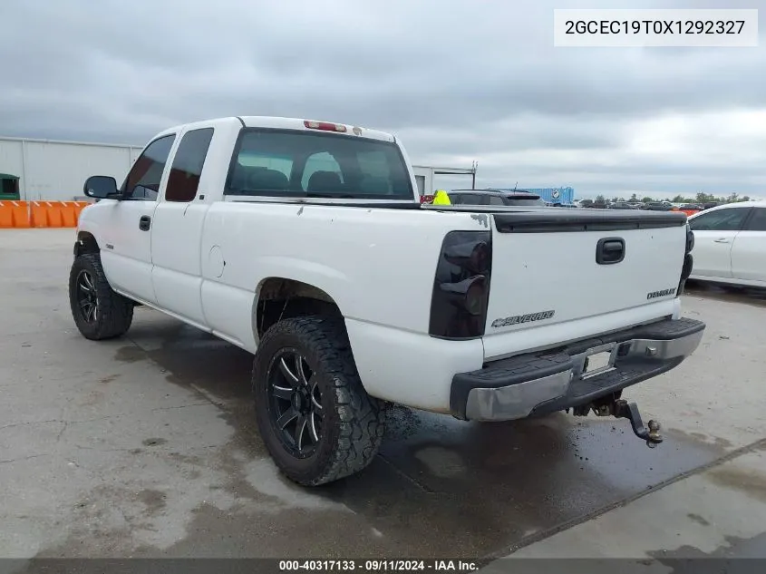 2GCEC19T0X1292327 1999 Chevrolet Silverado C1500