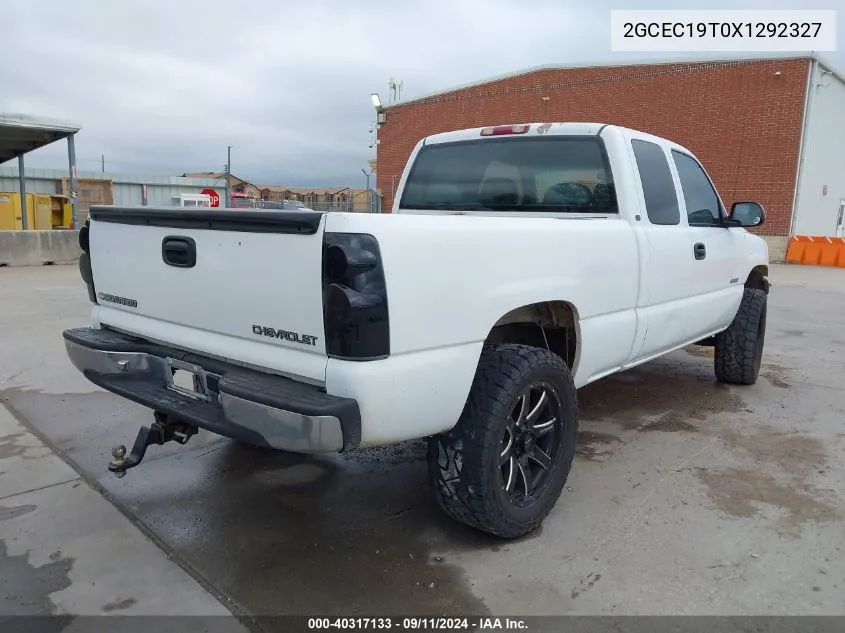 2GCEC19T0X1292327 1999 Chevrolet Silverado C1500