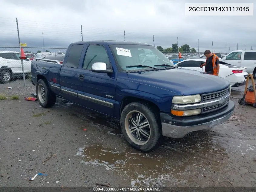 1999 Chevrolet Silverado 1500 Ls VIN: 2GCEC19T4X1117045 Lot: 40333063