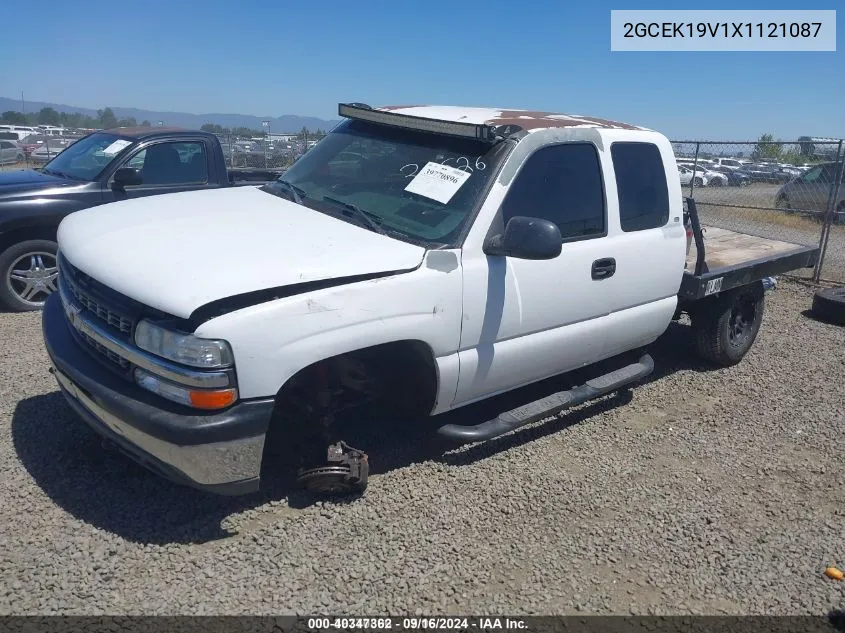 1999 Chevrolet Silverado 1500 VIN: 2GCEK19V1X1121087 Lot: 40347362