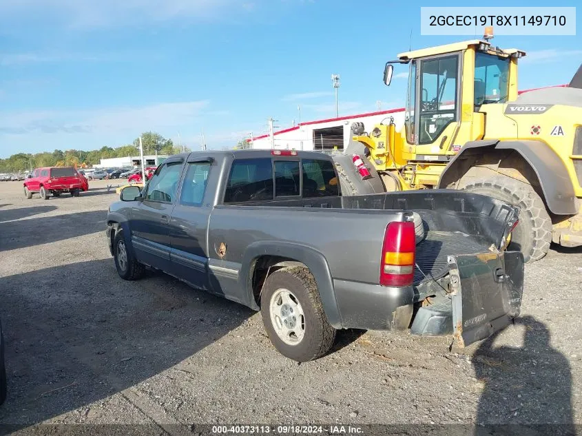 1999 Chevrolet Silverado 1500 Ls VIN: 2GCEC19T8X1149710 Lot: 40373113