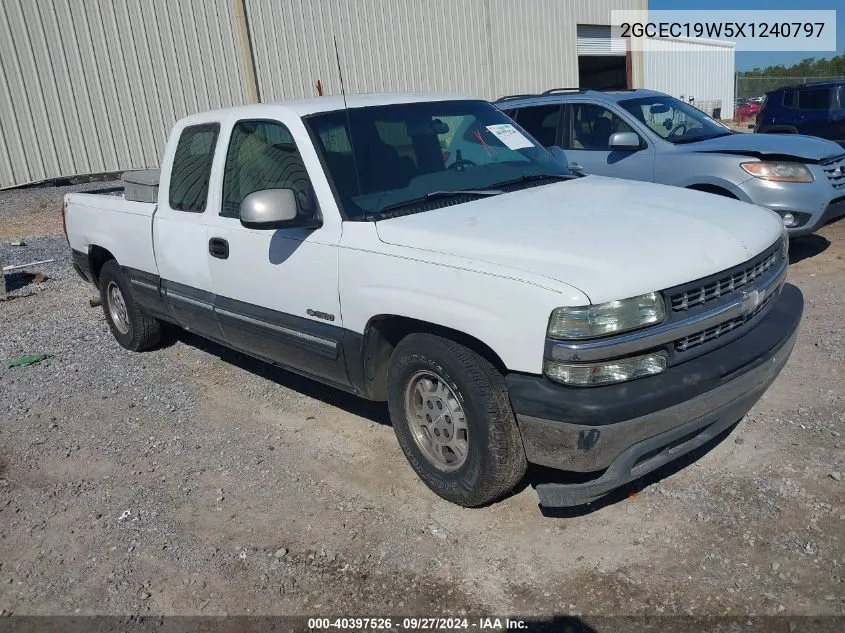 1999 Chevrolet Silverado 1500 Ls VIN: 2GCEC19W5X1240797 Lot: 40397526