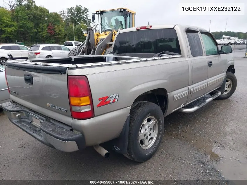 1999 Chevrolet Silverado 1500 Ls VIN: 1GCEK19TXXE232122 Lot: 40455067