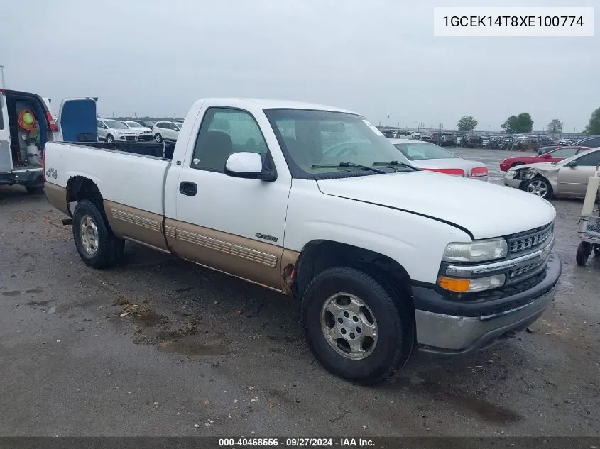 1999 Chevrolet Silverado 1500 Ls VIN: 1GCEK14T8XE100774 Lot: 40468556