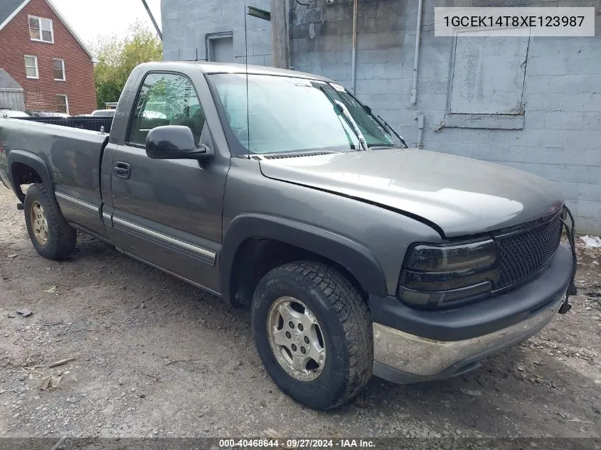 1999 Chevrolet Silverado K1500 VIN: 1GCEK14T8XE123987 Lot: 40468644