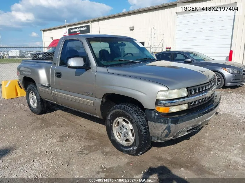 1GCEK14T8XZ197404 1999 Chevrolet Silverado 1500 Ls