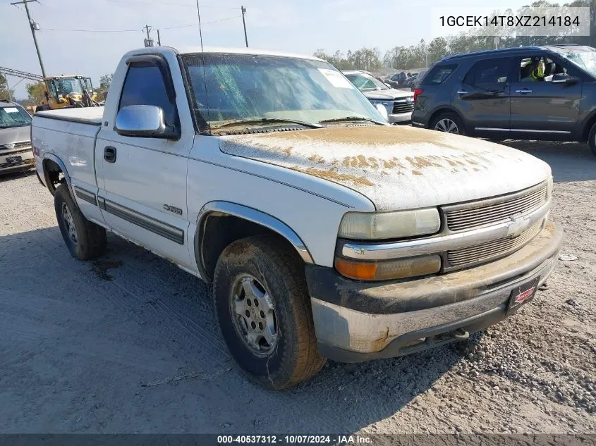 1GCEK14T8XZ214184 1999 Chevrolet Silverado 1500 Ls