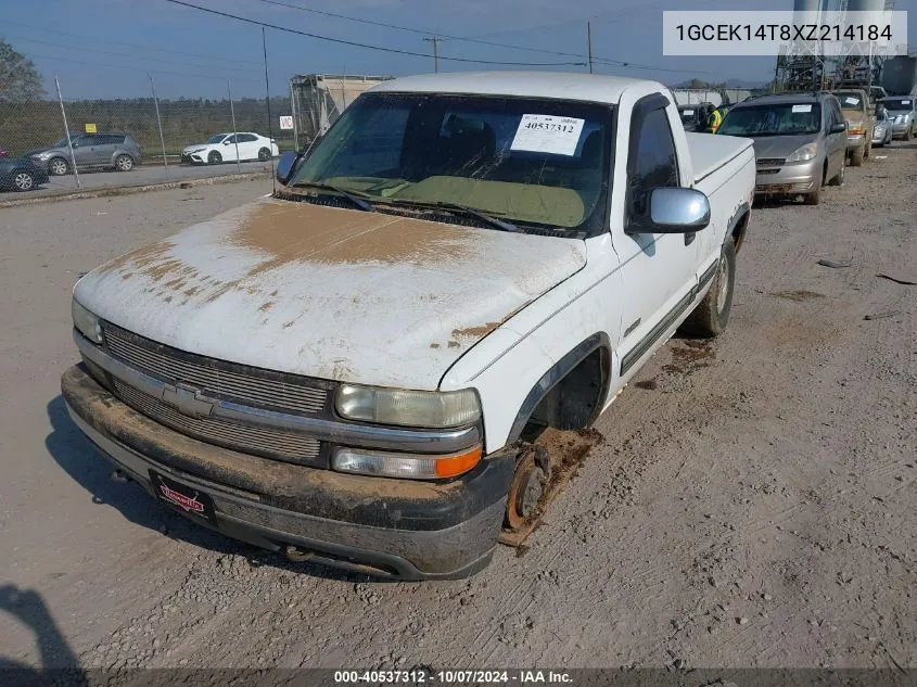 1999 Chevrolet Silverado 1500 Ls VIN: 1GCEK14T8XZ214184 Lot: 40537312