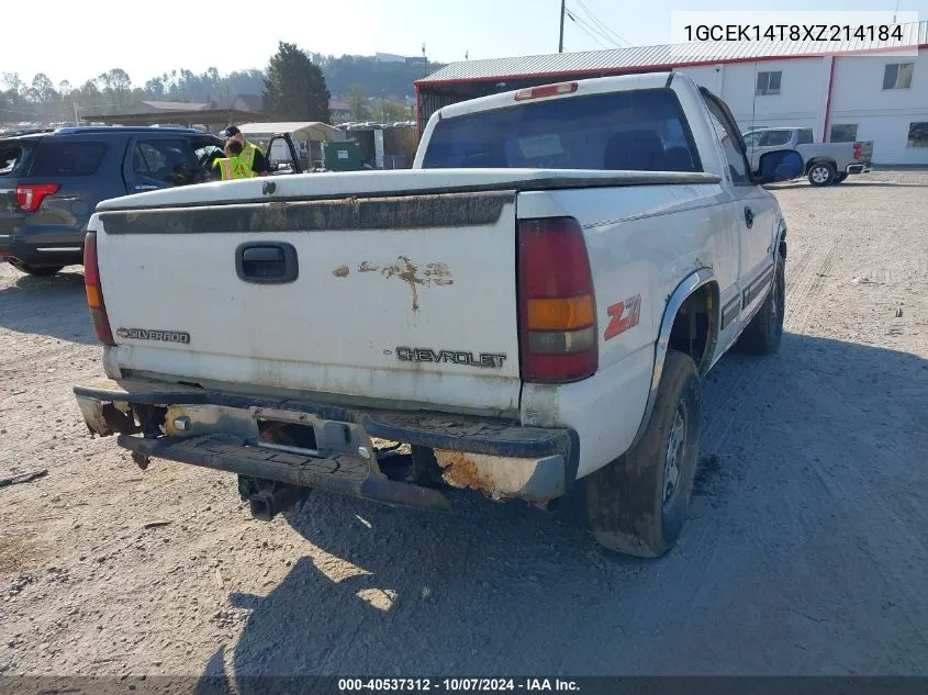 1999 Chevrolet Silverado 1500 Ls VIN: 1GCEK14T8XZ214184 Lot: 40537312