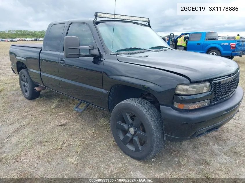 1999 Chevrolet Silverado 1500 Ls VIN: 2GCEC19T3X1178886 Lot: 40553955