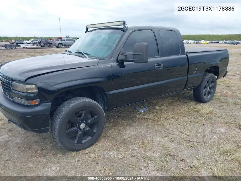 1999 Chevrolet Silverado 1500 Ls VIN: 2GCEC19T3X1178886 Lot: 40553955