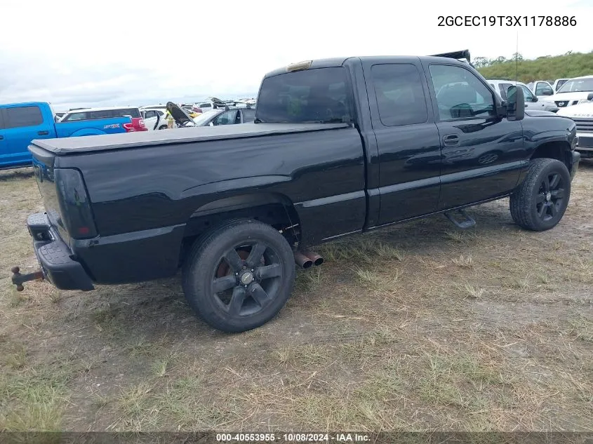 1999 Chevrolet Silverado 1500 Ls VIN: 2GCEC19T3X1178886 Lot: 40553955