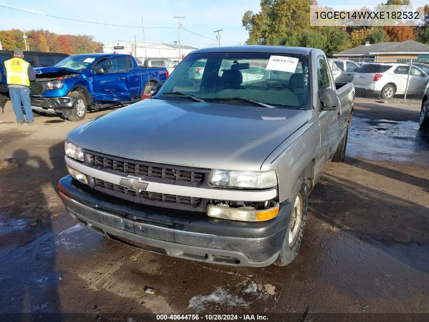 1999 Chevrolet Silverado 1500 VIN: 1GCEC14WXXE182532 Lot: 40644756