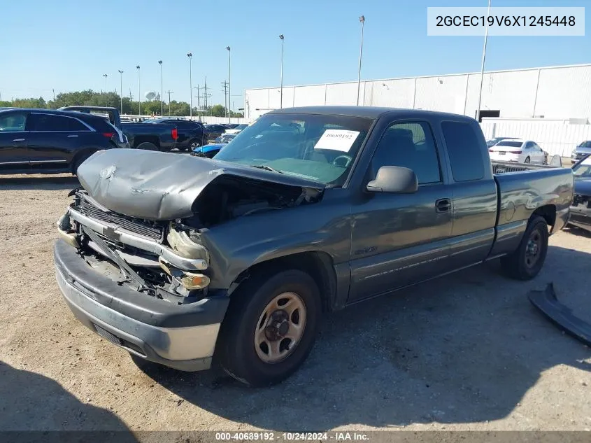 1999 Chevrolet Silverado 1500 Ls VIN: 2GCEC19V6X1245448 Lot: 40689192