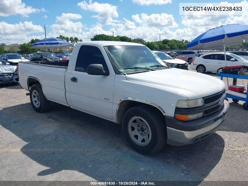 1999 Chevrolet Silverado 1500 VIN: 1GCEC14W4XE238433 Lot: 40691630