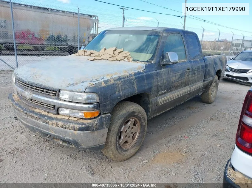 1999 Chevrolet Silverado 1500 Ls VIN: 1GCEK19T1XE179990 Lot: 40735866