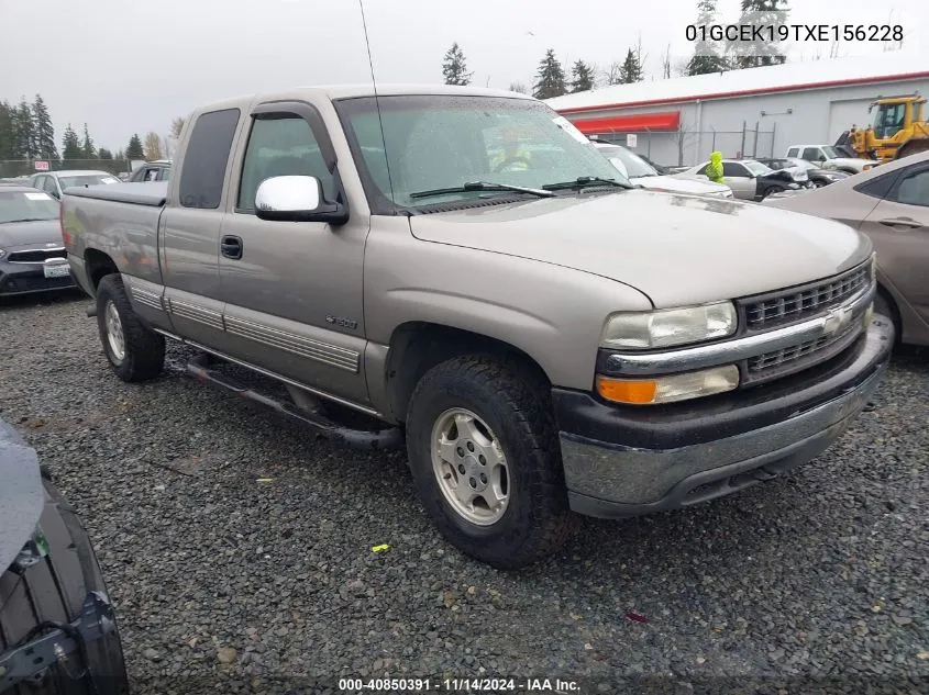 1999 Chevrolet Silverado 1500 Ls VIN: 01GCEK19TXE156228 Lot: 40850391