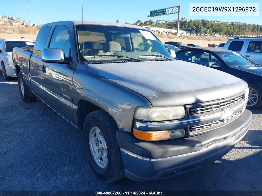 1999 Chevrolet Silverado 1500 Ls VIN: 2GCEC19W9X1296872 Lot: 40867266