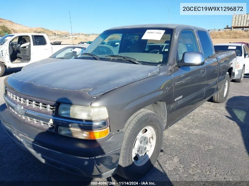 1999 Chevrolet Silverado 1500 Ls VIN: 2GCEC19W9X1296872 Lot: 40867266