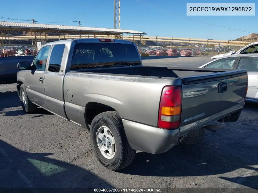 1999 Chevrolet Silverado 1500 Ls VIN: 2GCEC19W9X1296872 Lot: 40867266