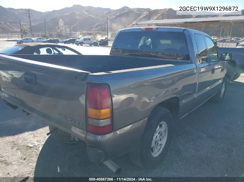 1999 Chevrolet Silverado 1500 Ls VIN: 2GCEC19W9X1296872 Lot: 40867266