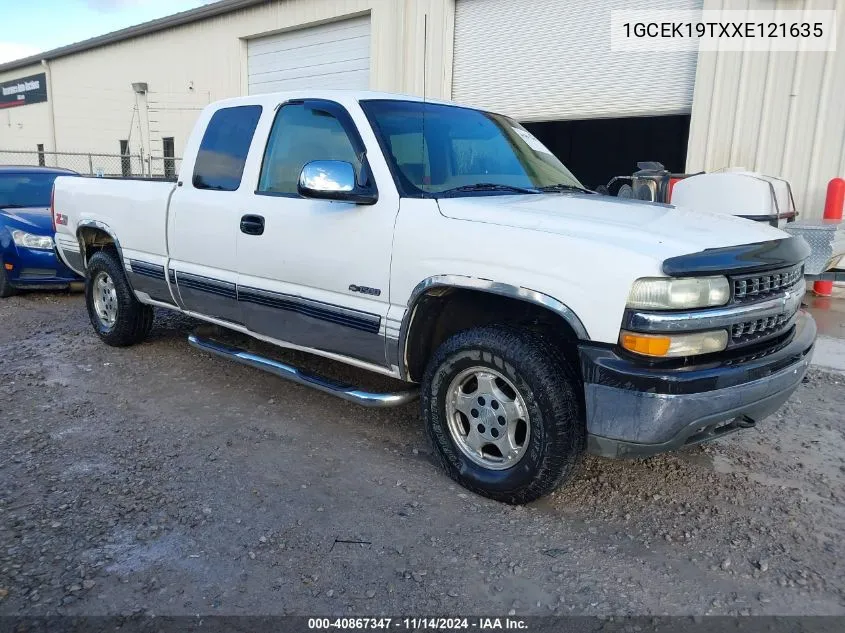 1999 Chevrolet Silverado 1500 Ls VIN: 1GCEK19TXXE121635 Lot: 40867347