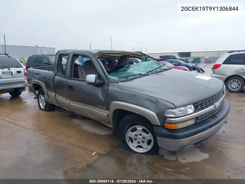 2GCEK19T9Y1306844 2000 Chevrolet Silverado 1500 Ls