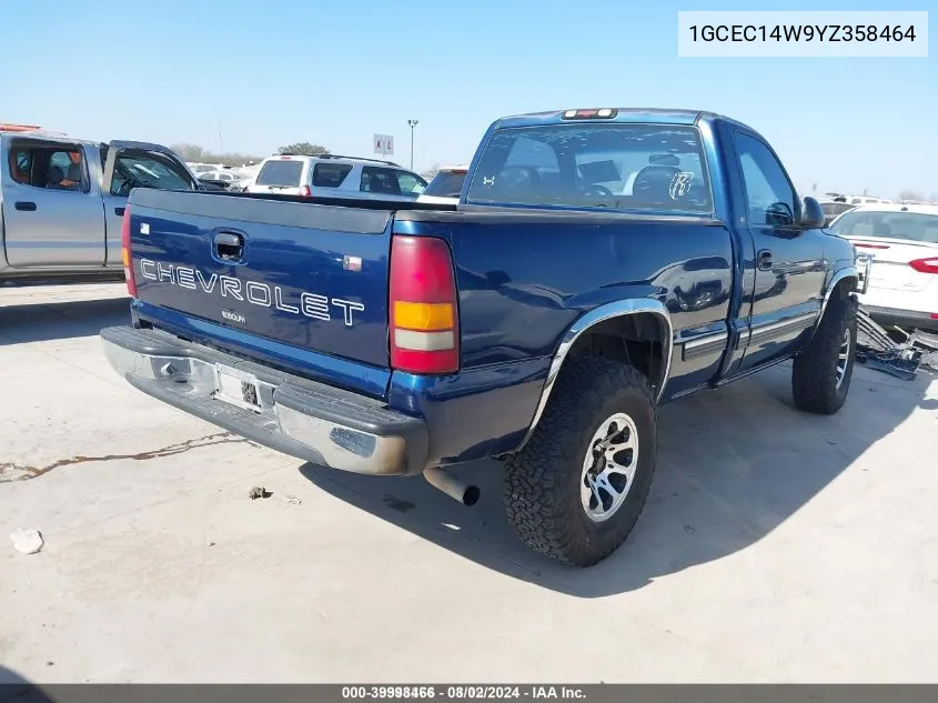 1GCEC14W9YZ358464 2000 Chevrolet Silverado 1500