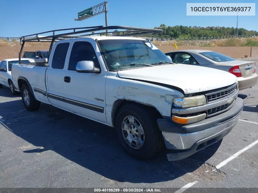 2000 Chevrolet Silverado 1500 Ls VIN: 1GCEC19T6YE369377 Lot: 40195299