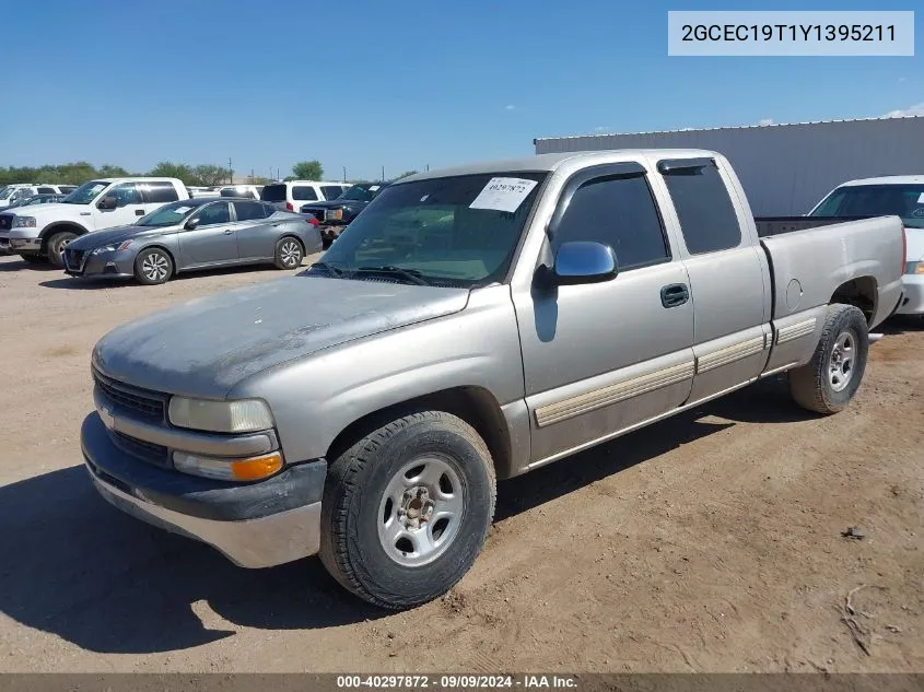 2GCEC19T1Y1395211 2000 Chevrolet Silverado 1500 Ls