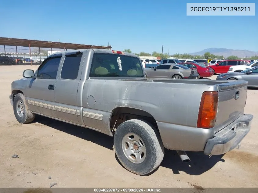 2000 Chevrolet Silverado 1500 Ls VIN: 2GCEC19T1Y1395211 Lot: 40297872