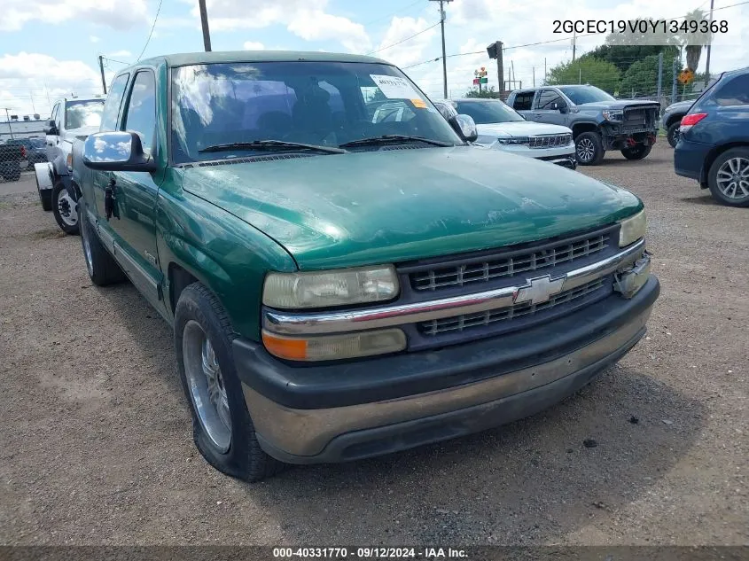 2000 Chevrolet Silverado 1500 C1500 VIN: 2GCEC19V0Y1349368 Lot: 40331770