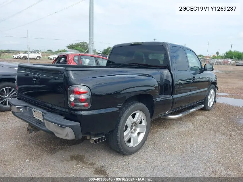 2000 Chevrolet Silverado 1500 Ls VIN: 2GCEC19V1Y1269237 Lot: 40350848