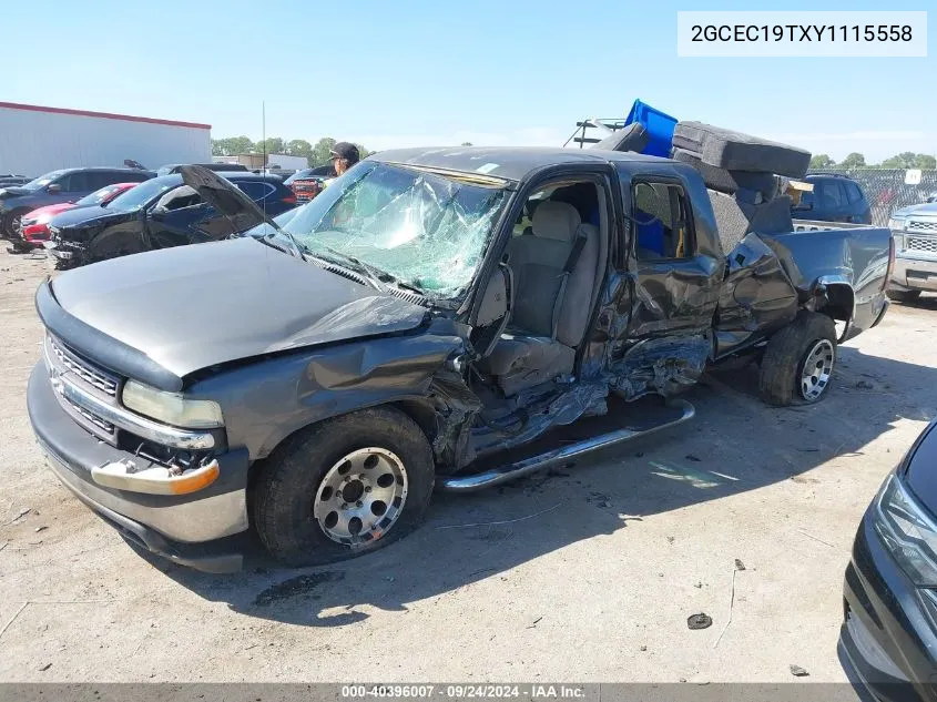 2000 Chevrolet Silverado C1500 VIN: 2GCEC19TXY1115558 Lot: 40396007