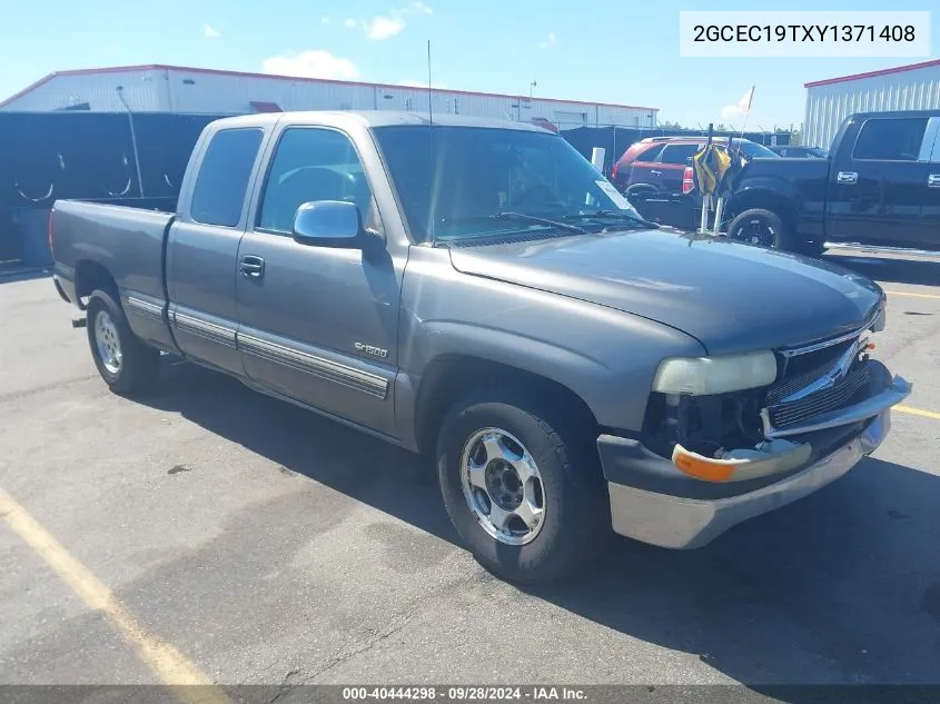 2000 Chevrolet Silverado C1500 VIN: 2GCEC19TXY1371408 Lot: 40444298