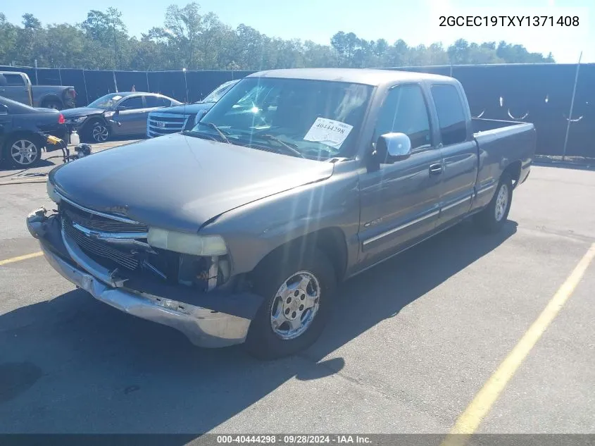 2000 Chevrolet Silverado C1500 VIN: 2GCEC19TXY1371408 Lot: 40444298