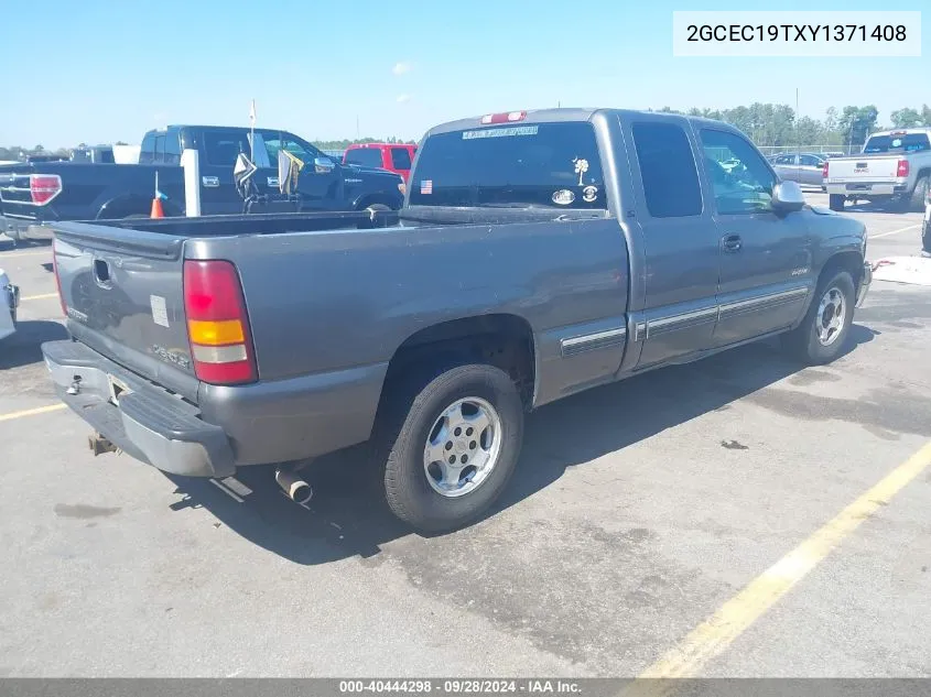 2000 Chevrolet Silverado C1500 VIN: 2GCEC19TXY1371408 Lot: 40444298