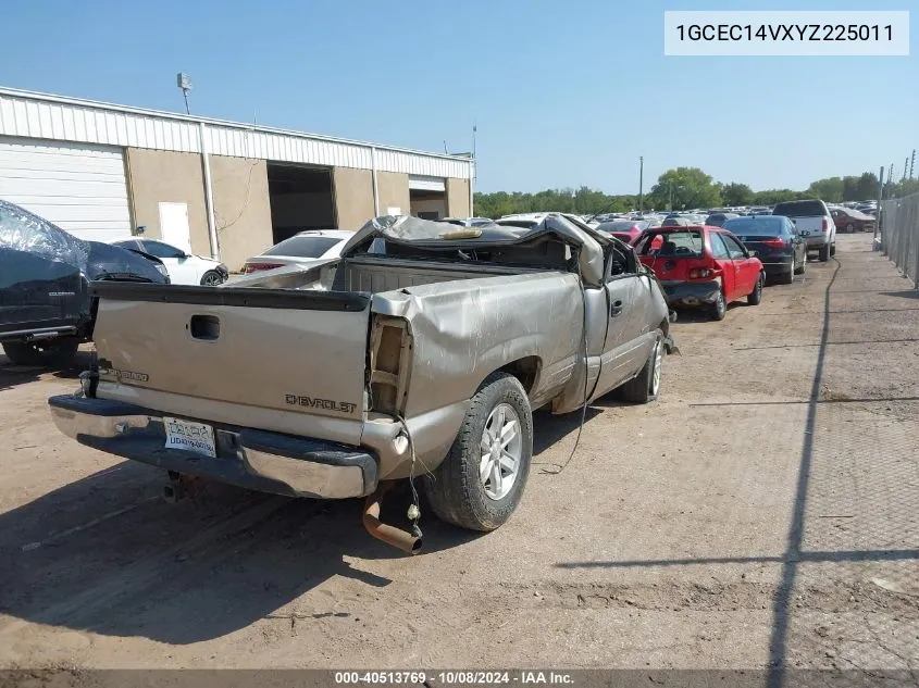 1GCEC14VXYZ225011 2000 Chevrolet Silverado C1500