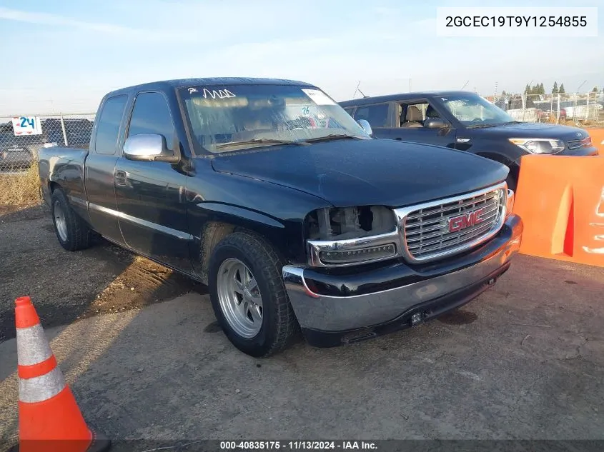 2000 Chevrolet Silverado 1500 Ls VIN: 2GCEC19T9Y1254855 Lot: 40835175