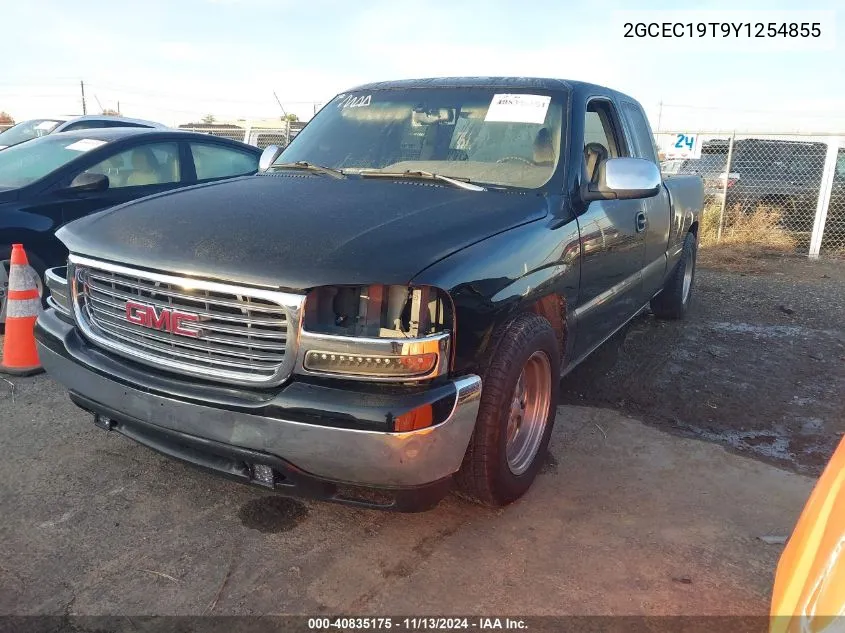 2000 Chevrolet Silverado 1500 Ls VIN: 2GCEC19T9Y1254855 Lot: 40835175