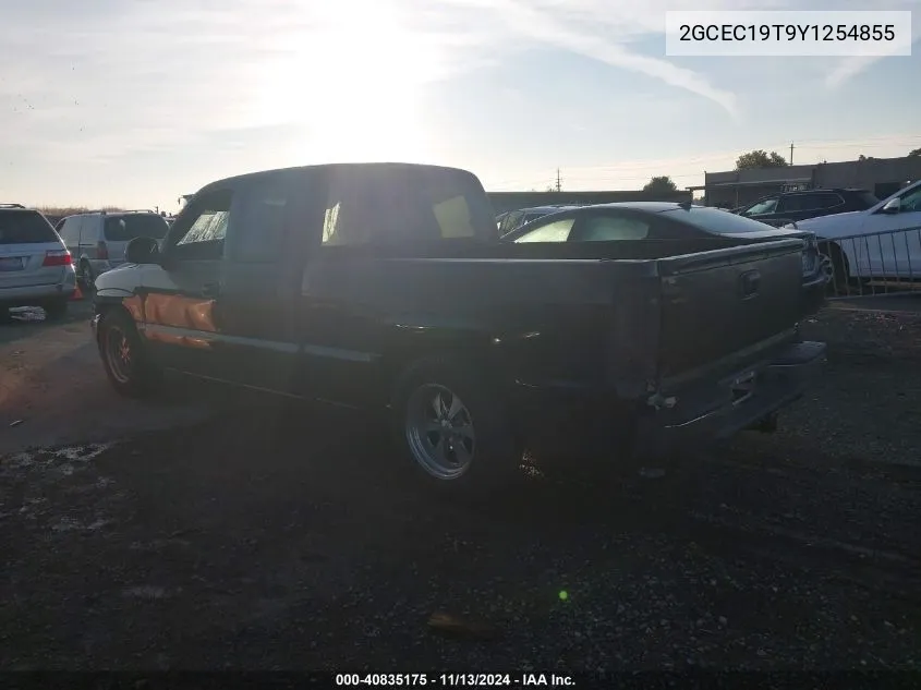 2000 Chevrolet Silverado 1500 Ls VIN: 2GCEC19T9Y1254855 Lot: 40835175