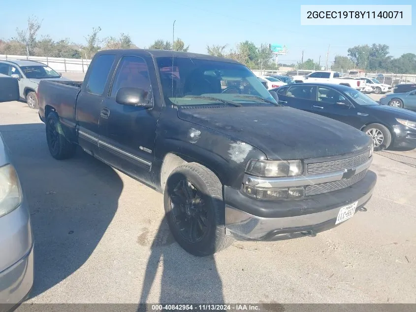 2GCEC19T8Y1140071 2000 Chevrolet Silverado 1500 Ls