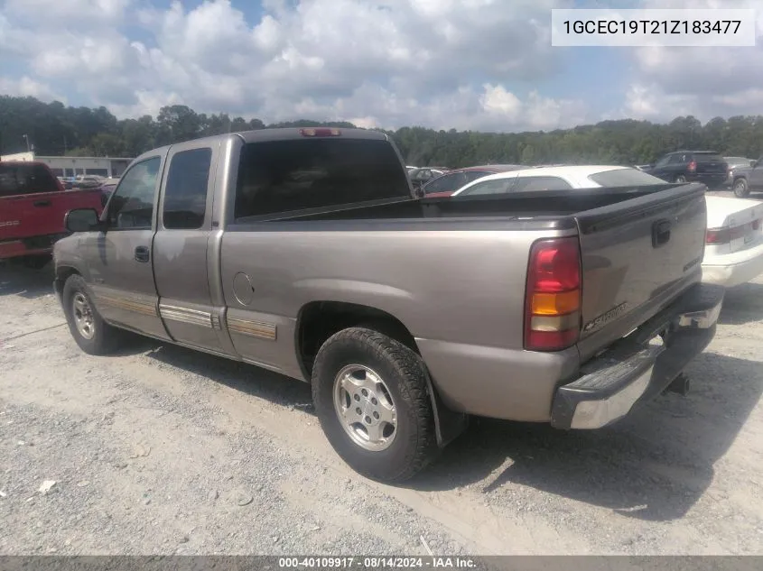 1GCEC19T21Z183477 2001 Chevrolet Silverado 1500 Lt